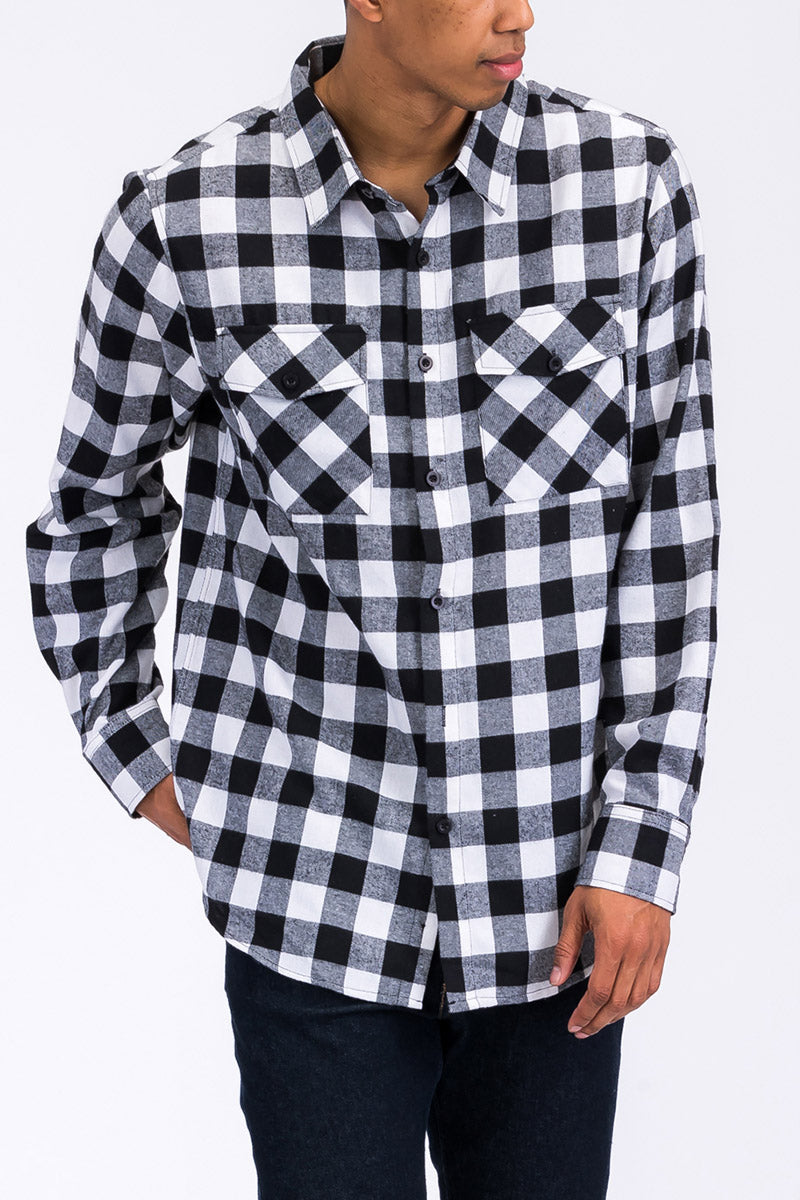 Brushed Flannel Shirt