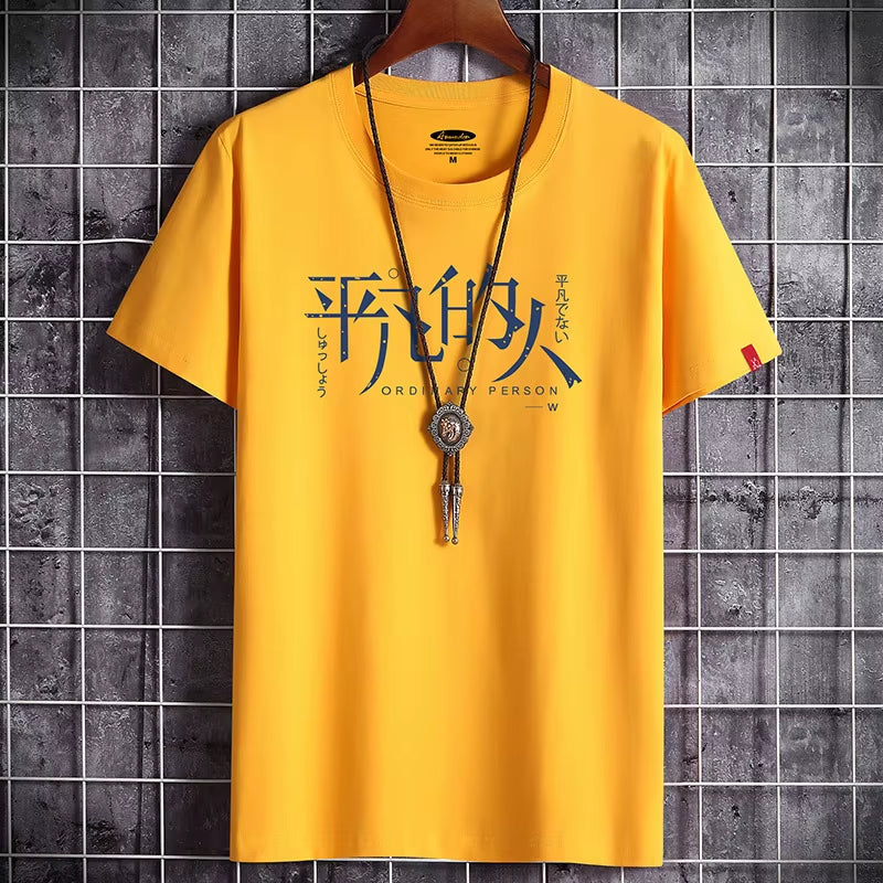 Men's 2022 Summer Graphic Oversized T-Shirt - Harajuku Alternative Gothic Punk Streetwear