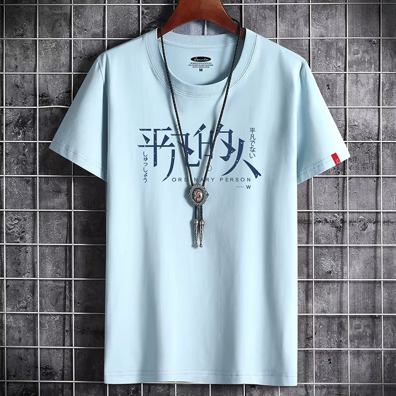 Men's 2022 Summer Graphic Oversized T-Shirt - Harajuku Alternative Gothic Punk Streetwear