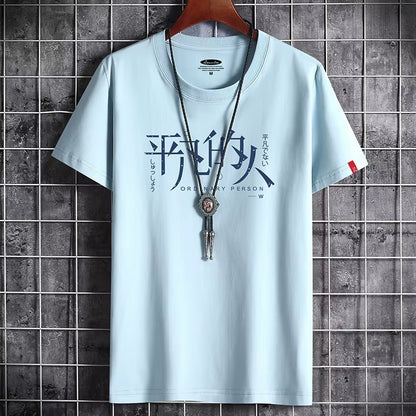 Men's 2022 Summer Graphic Oversized T-Shirt - Harajuku Alternative Gothic Punk Streetwear