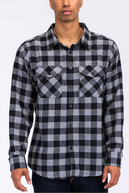 Brushed Flannel Shirt