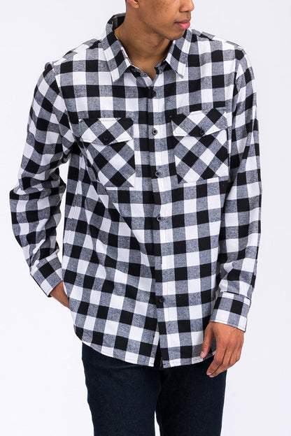 Brushed Flannel Shirt