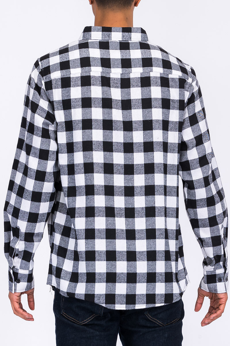 Brushed Flannel Shirt